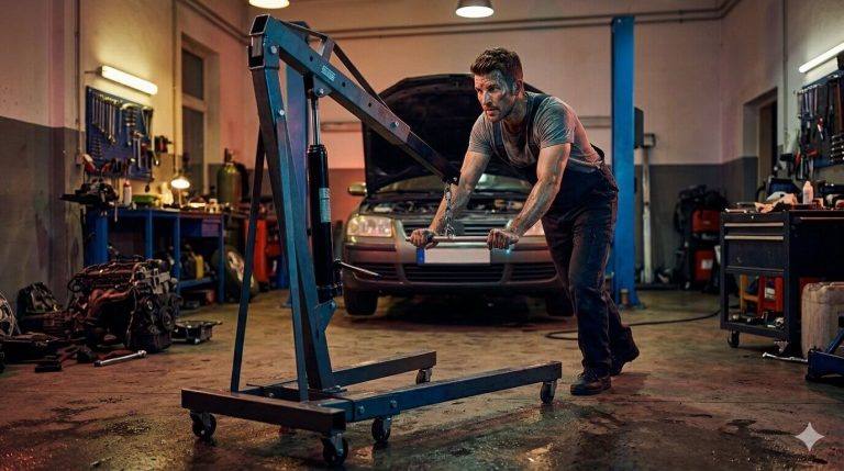 average engine hoist weight