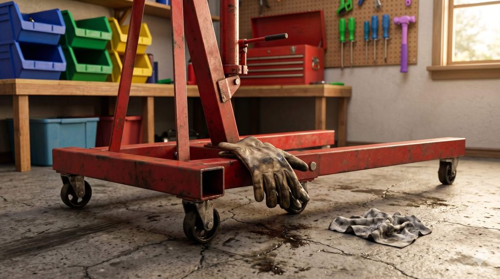 engine hoist weigh thought