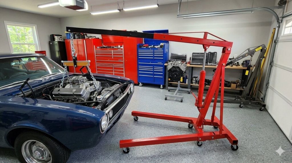 minimum capacity of engine hoist