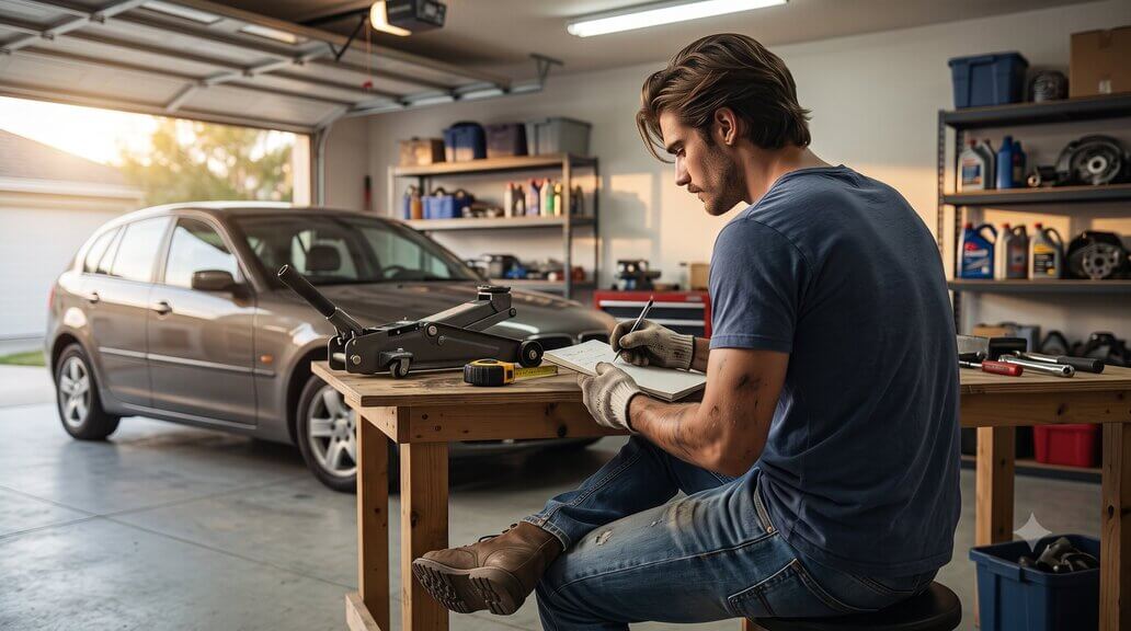 Keep the numbers with your other garage notes