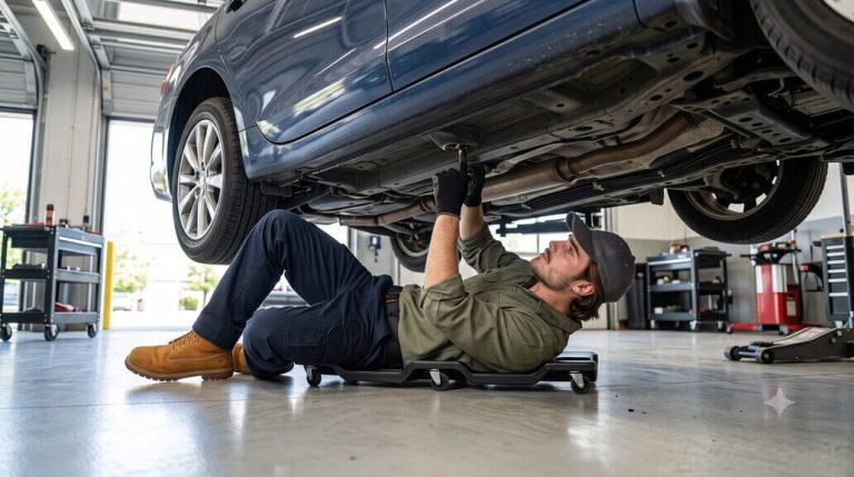 Your car's own jacking points